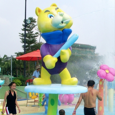 Customized Funny Spray Park Equipment For Children / Kids in Swimming Pool