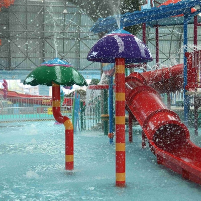 Sprayground Sand And Water Play Equipment , Garden Play Equipment For Kids