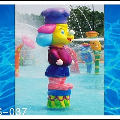 Fiberglass statue used to build waterpark , water park equipment