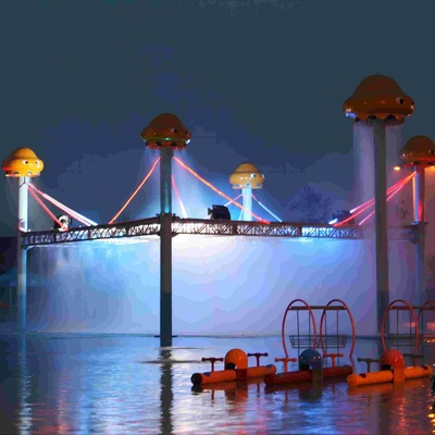 Jellyfish World Steel Large Aqua Play Spray Park Equipment Cartoon Structures