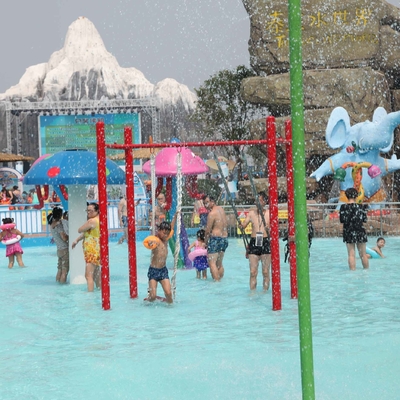 Kids Entertainment Fiberglass Aqua Playground Spray Game Park Equipment