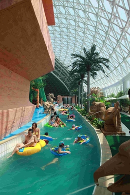 Bubble Wrapped Lazy River Pool For Amusement  Water Park Relax Entainment