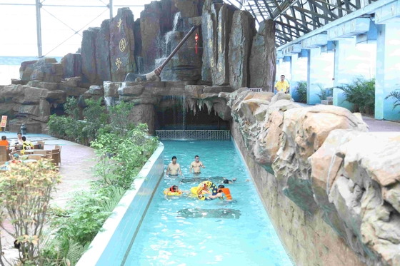 Bubble Wrapped Lazy River Pool For Amusement  Water Park Relax Entainment