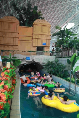 Outdoor Holiday Resorts Lazy River Water Park Attractive Project For Water Park