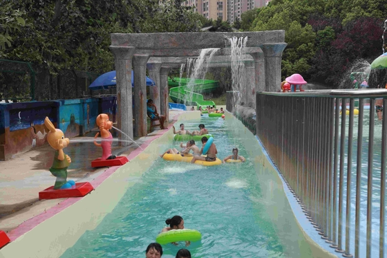 Outdoor Holiday Resorts Lazy River Water Park Attractive Project For Water Park