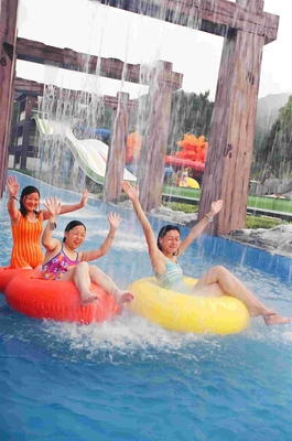 Swimming Pool Equipment Water Park Lazy River For Children / Family Fun