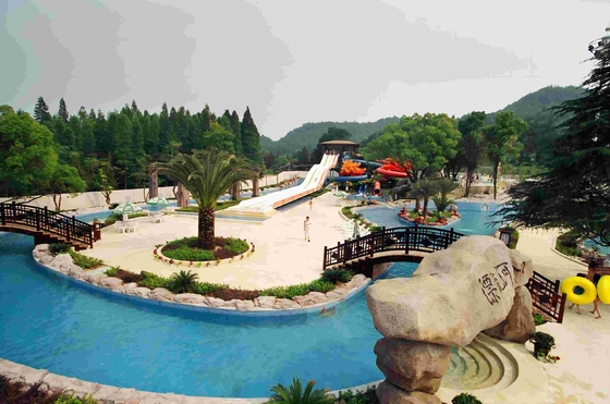 Swimming Pool Equipment Water Park Lazy River For Children / Family Fun