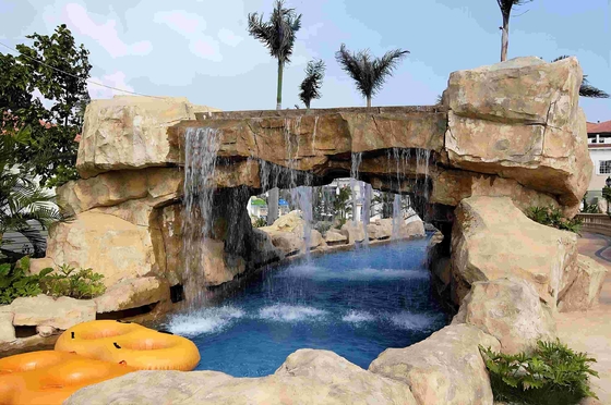Swimming Pool Equipment Lazy River Water Park For Giant Water Park One Year Guarantee