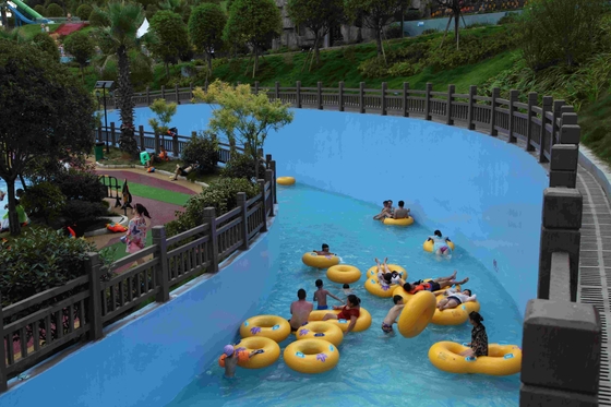 Custom Construction Lazy River Equipment For Aqua Water Park