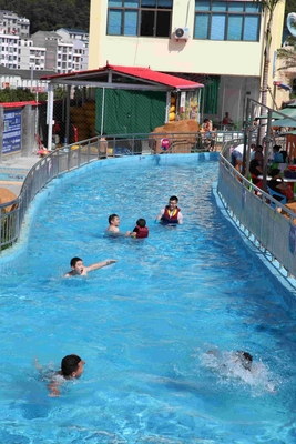 Swimming Pool Equipment Water Park Lazy River For Children / Family Fun Amusement Park