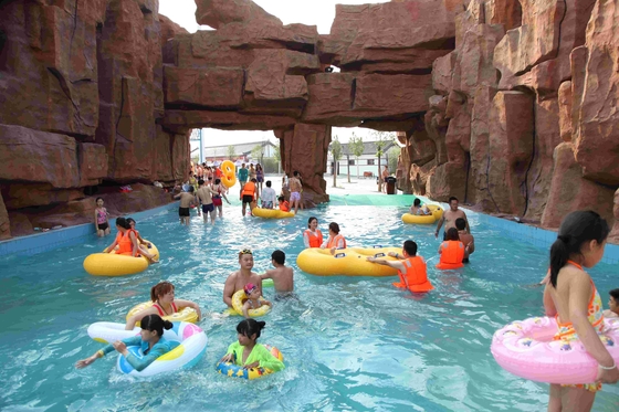 Custom Construction Lazy River Equipment For Aqua Water Park