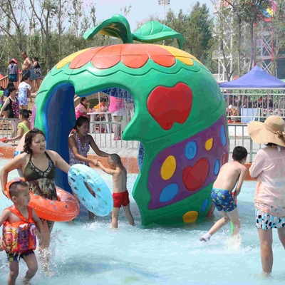 Customized Aqua Play, Octopus Spray, Fiberglass Spray Park Equipment For Children