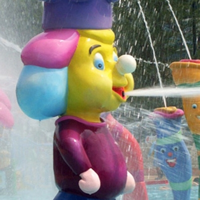 Spray Park Equipment Duck Spray Aqua Play, Water Sprayground Structures OEM