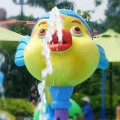 Spray Park Equipment Duck Spray Aqua Play, Water Sprayground Structures OEM