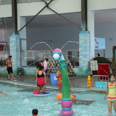 Customized Aqua Park Equipment Aqua Play, Fiberglass, PVC Sunflower Spray Icon for Water Park