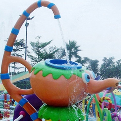 Kids Water Games Structure, Aqua play, Spray Water Park Equipment For Kids Adults Customized