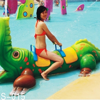 Customized Spray Aqua Play Water Game, Fiberglass Water Park Equipment