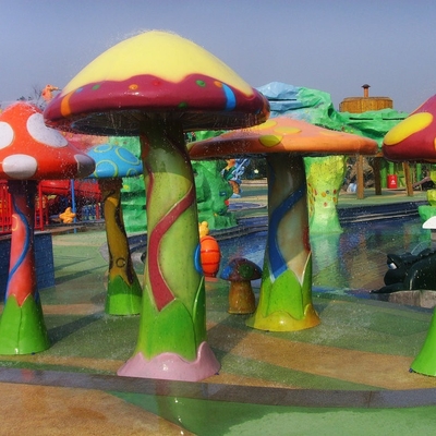 Customized Spray Aqua Play Water Game, Fiberglass Water Park Equipment