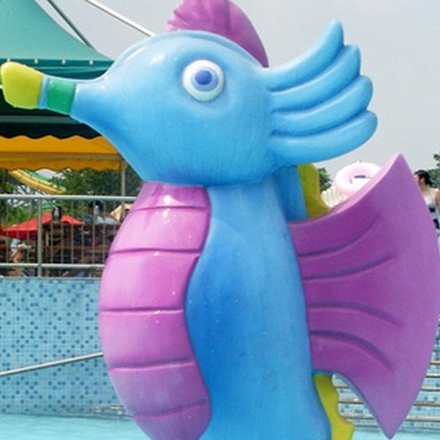 Customized Fiberglass Spray Park Equipment, Spray Cat Water Sprayground For Kids Adults