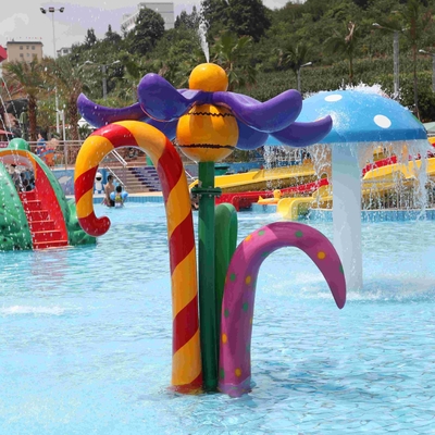 Outdoor Family Entertainment Spray Arched Door, Aqua Park Equipment For 5 - 10 persons