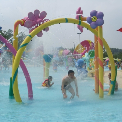 Kids Water Game Aqua Play, Amusement Spray Park Equipment For Water Splashing