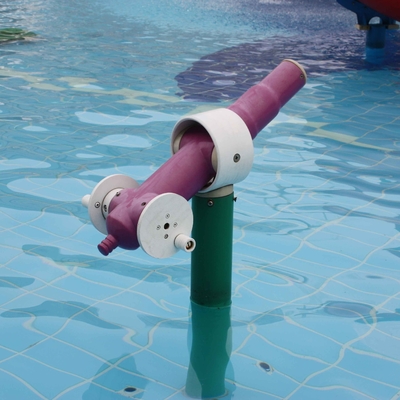 Adults Fiberglass Water Gun Game, Customized Aqua Park Equipment For Holiday Resort