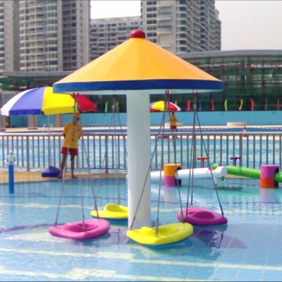 Aqua Park Equipment, Water Game Family Recreation Raining Mushroom Water Playground