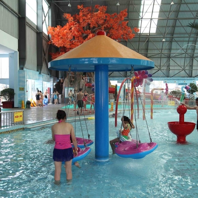 Aqua Park Equipment, Water Game Family Recreation Raining Mushroom Water Playground