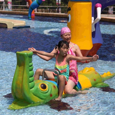 Spray Crocodile Aqua Play Water Sprayground Equipment for Water Park