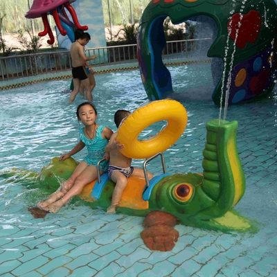 Spray Crocodile Aqua Play Water Sprayground Equipment for Water Park