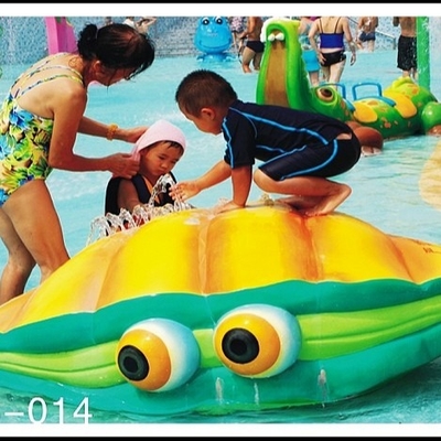 Fiberglass Water Playground Equipmentv Spray Shell Aqua Play Fiberglass Sprayground