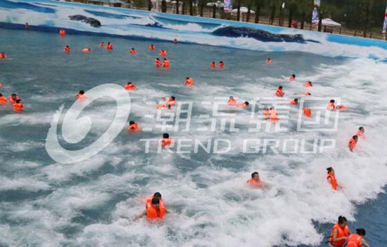 Customized Pneumatic Wave Generation For Wave Pool With 5000 SQM