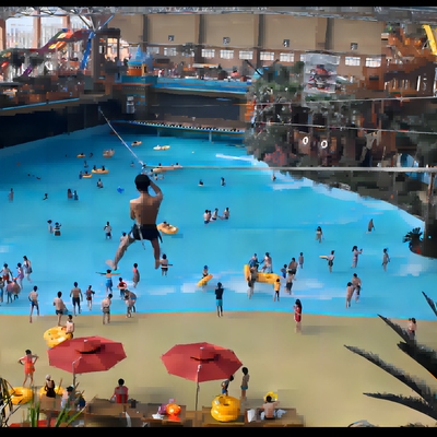 Customized Pneumatic Wave Generation For Wave Pool With 5000 SQM