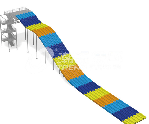 Fiberglass Waterslide for Adult Water Sport Holiday Water Resort  / customized