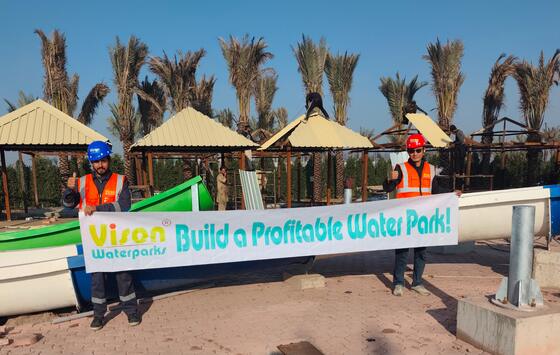 पांच सितारा होटल रिसॉर्ट फाइबरग्लास मनोरंजन पार्क रिसॉर्ट वाटर स्लाइड के साथ