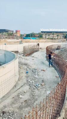 20 किलोवाट 30 किलोवाट 45 किलोवाट लेज़ी रिवर फ्लो उपकरण 1 साल की वारंटी के साथ वाटर पार्क आकर्षण के लिए