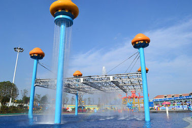 Customized Large Outside Waterpark Project With Water Sports Equipment