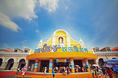 Customized Large Outside Waterpark Project With Water Sports Equipment