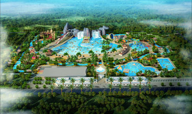 Safety Large Scale Waterpark Project Design For Outdoor Water Theme Park