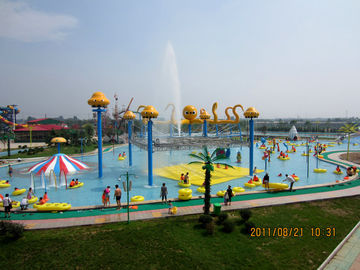 Waterpark Project, Outdoor Water Park Engineering Projects / Customized Water Slide