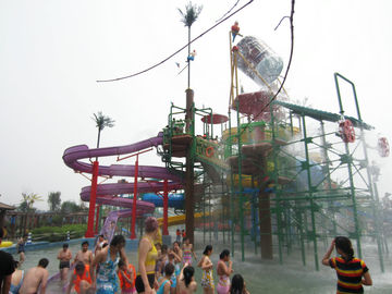 Waterpark Project, Outdoor Water Park Engineering Projects / Customized Water Slide