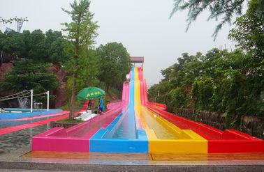 Aqua Park Construction Fiberglass Water Park Rides For Adult Racing Games