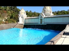 एक्वा पार्क में पारिवारिक मनोरंजन के लिए अनुकूलित वाटर पार्क वेव मशीन