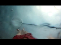 रोमांचक स्लाइड एक्वा पार्क एक्वा लूप फाइबरग्लास वाटर स्लाइड्स, प्लेटफार्म ऊंचाई 16 मीटर